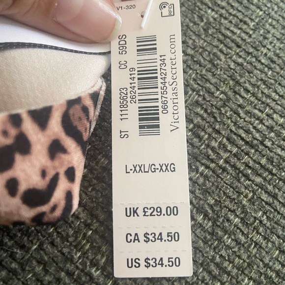 Victoria’s Secret Heavenly Soft Crop T-animal Bra - Picture 4 of 5